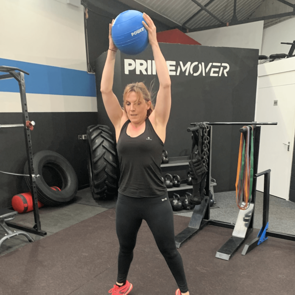 Slam balls, gym workout - Prime Mover Fitness Sheffield